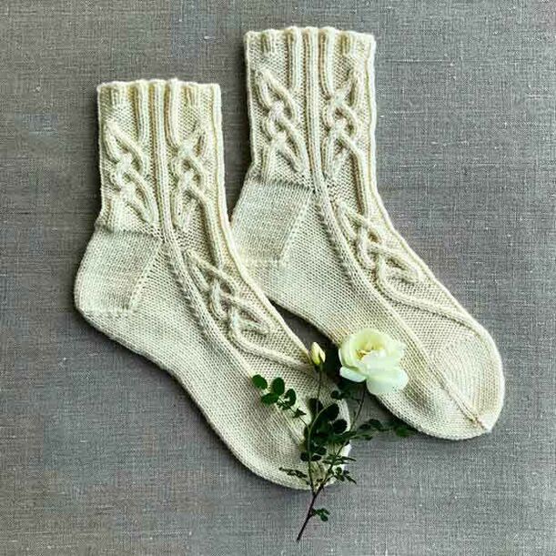 Self-knitted socks will bring good luck and money
