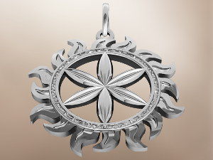 A pendant-talisman for good luck
